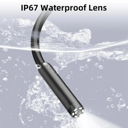 TYPE-C Endoscope Camera with 6 Adjustable Leds USB Android Flexible Inspection Borescope for Phone PC 7MM Diameter